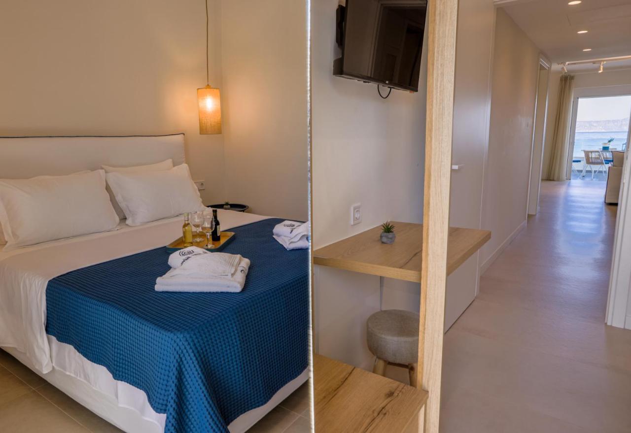 La Mer Bleue Beachfront Boutique Apartments Vrahati Extérieur photo