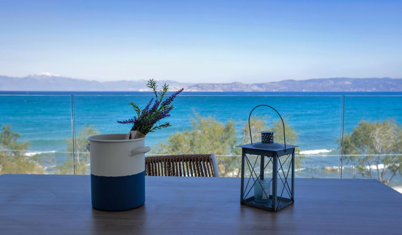 La Mer Bleue Beachfront Boutique Apartments Vrahati Extérieur photo